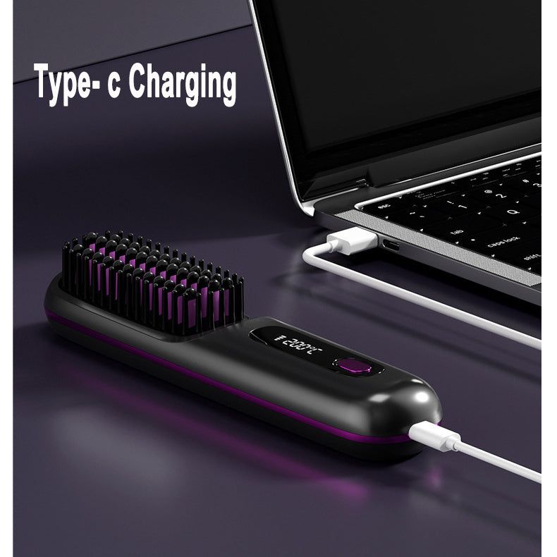 Hair Straightener Brush