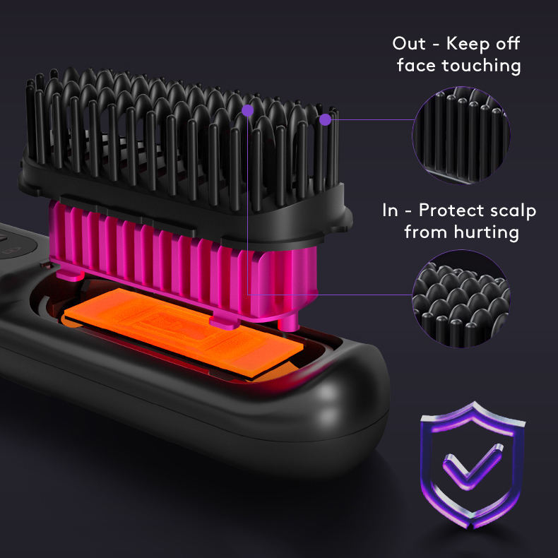 Hair Straightener Brush