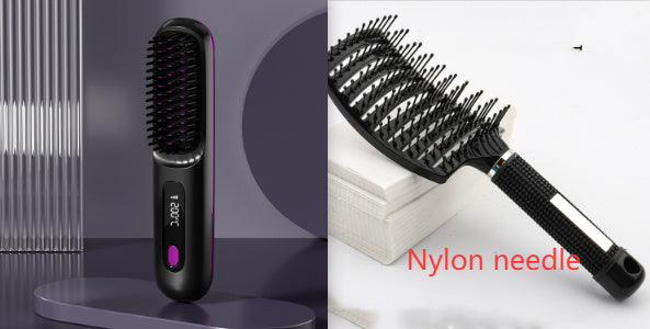 Hair Straightener Brush