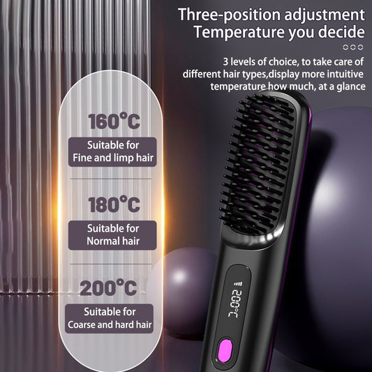 Hair Straightener Brush