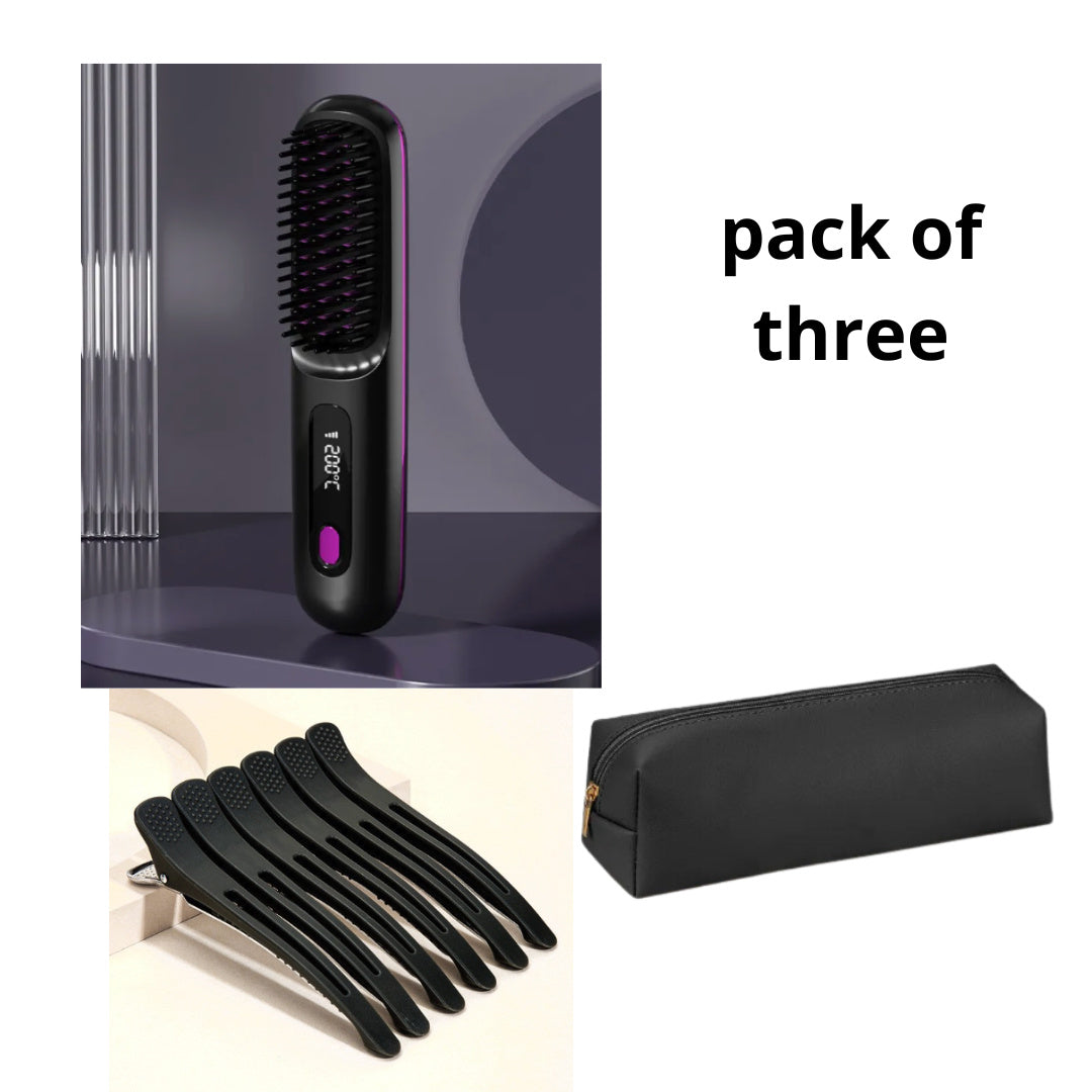 Hair Straightener Brush